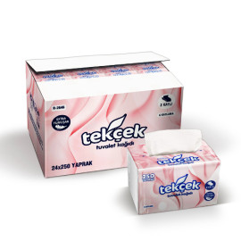 C Fold Toilet Paper, 2 ply, 24×250 Sheet, Tekcek
