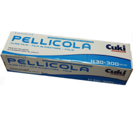 CLING FILM PVC 30X300M, 1X1ROLL, CUKI-ITALY
