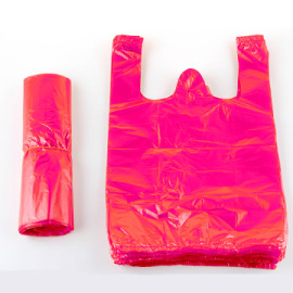 Food Packaging Bags – Red, 500 Bags/Roll