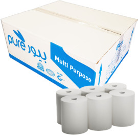 HAND TOWEL ROLL, AUTOCUT, 120M, 1X6ROLLS/CTN, 1PLY, 20CMX140MTRS