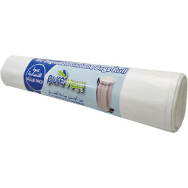 HDPE VIRGIN BIO DEGRADABLE GARBAGE BAGS ROLL 45CMX50CM, 5GAL
