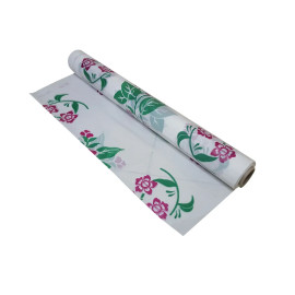 HDPE VIRGIN BIODEGRADABLE SUFRA ROLLS FLOWER DESIGN, 2ROLLS, 120CM, 4KG