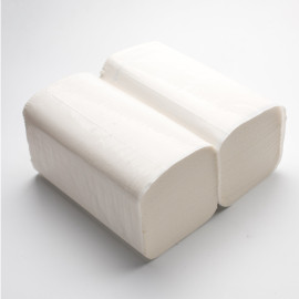 INTERFOLD TISSUE LUXURY WITH GLUE LAMINTATION, 21X23, 2PLY