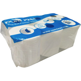 MAXI ROLL TISSUE, PLAIN, 300 MTRS, 2PLY
