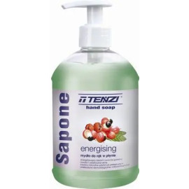Sapone Energising 0.5LTR, Liquid Soap for Hands and Body with Guarana Aroma