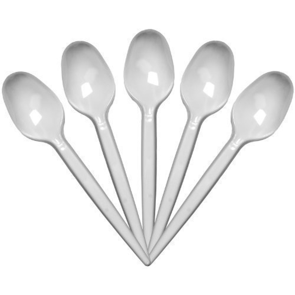 White Mini Spoon