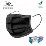 Medical Face Mask - 3 Ply Black ( 40 Packs Per Carton )