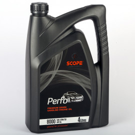 SCOPE Perfo Premium Grade Gasoline Engine Oil 8000 SAE 20W 50 API SL 4 Litres