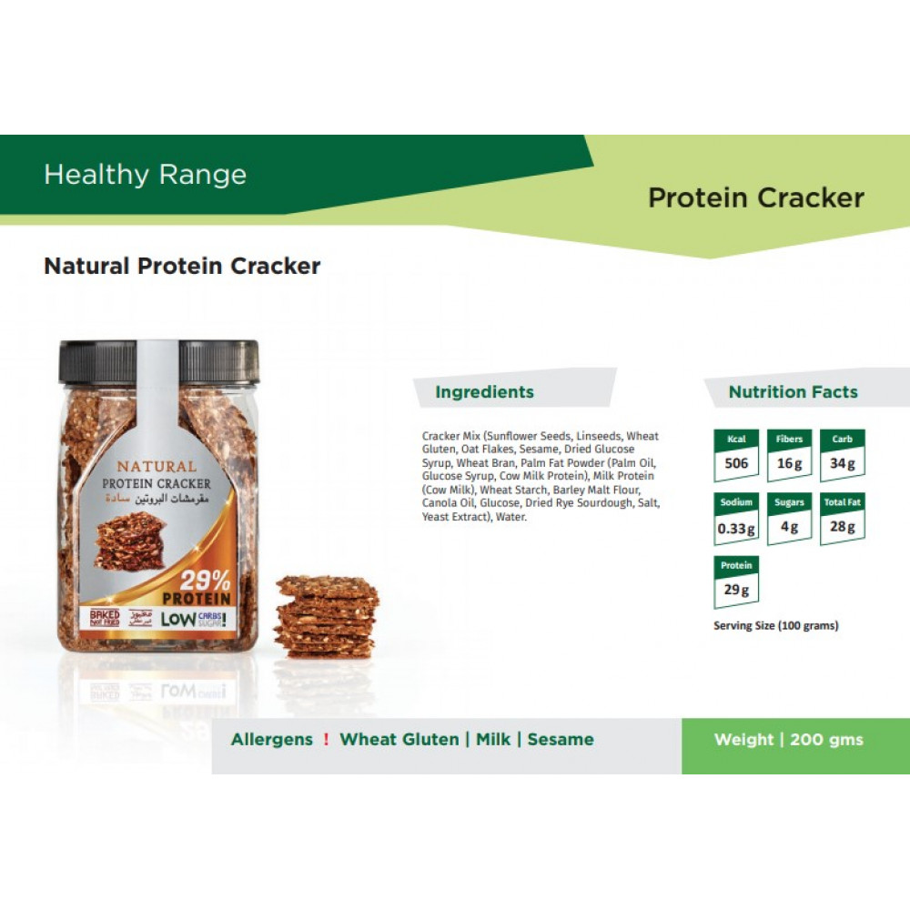 Natural Protein Cracker Sinaha Platform