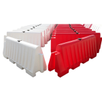 Red and White Road Barrier Full ( 16 KG - 225 KG )