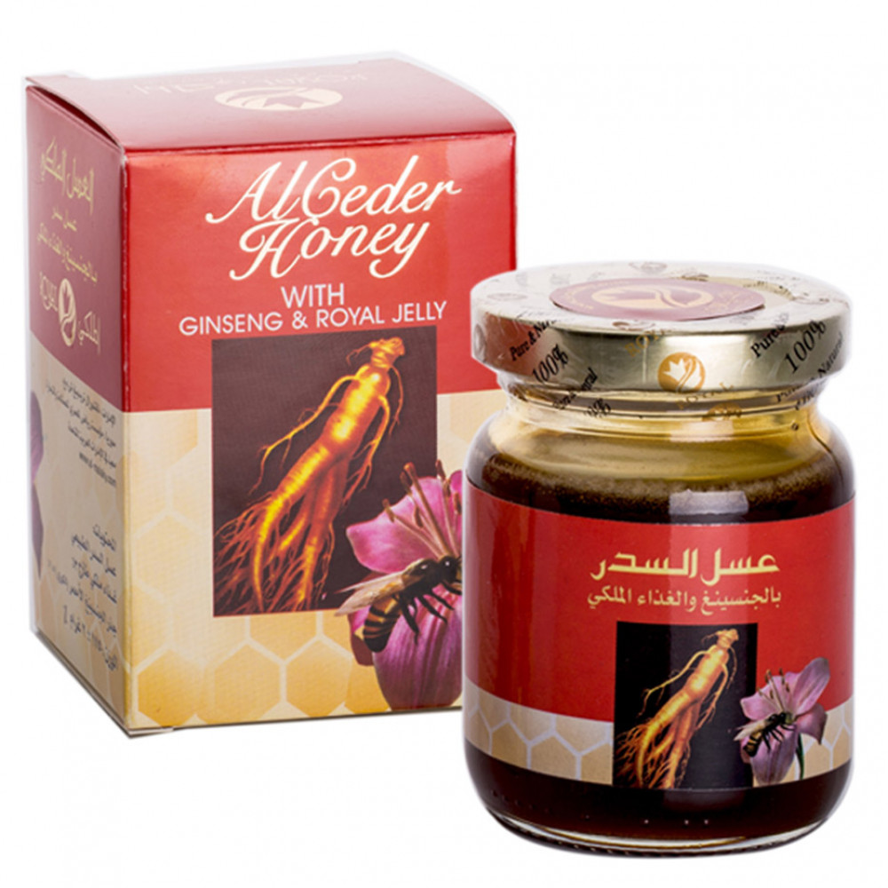 Honey with Royal jelly and Ginseng ( 175 Grams )
