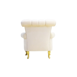 Modern Style, Elegant and Durable Sofa (1 Seater, Design12, Beige+Light Green)