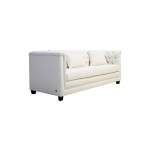 Modern Style, Elegant and Durable Sofa (3-Seater, Design13, Off-White)