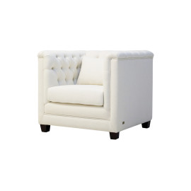 Modern Style, Elegant and Durable Sofa (1 Seater, Design13, Off-White)