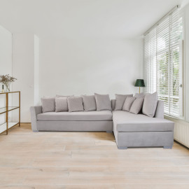 L Shaped Modern Style Elegant and Durable Sofa (Set 1, Design 18)