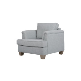 Modern Style, Elegant and Durable Sofa (1 Seater, Design5, Grey)