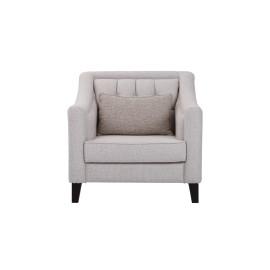 Modern Style, Elegant and Durable Sofa (1 Seater, Design6, Silver Grey)