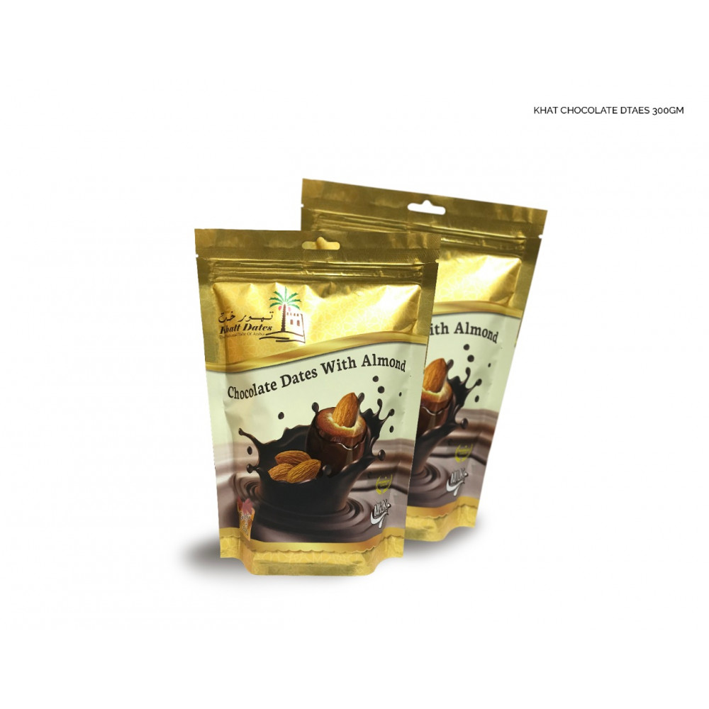 CHOCOLATE DATES POUCH ( 300 Grams )