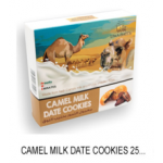 Camel Milk Date Cookies 250 Grams  ( Box )