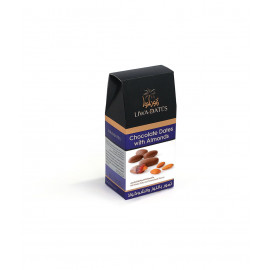 Chocolate Dates With Almonds 220 Grams