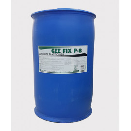 GEE FIX P8 (CONCRETE PLASTICIZER) 285kg per Drum