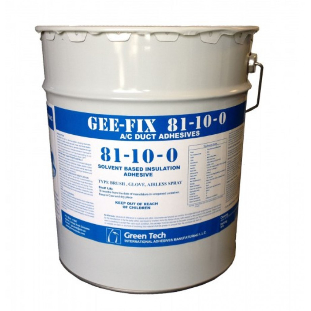 GEE FIX  81-10  AC Duct Adhesive
