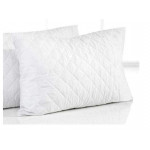 White Quilted Pillow