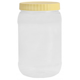 Chemco Round PET Jar 1000 ml / Plastic Container
