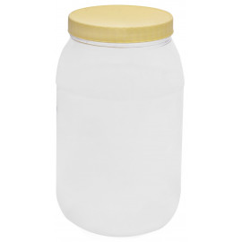 Chemco Round PET Jar 4000 ml / Plastic Container