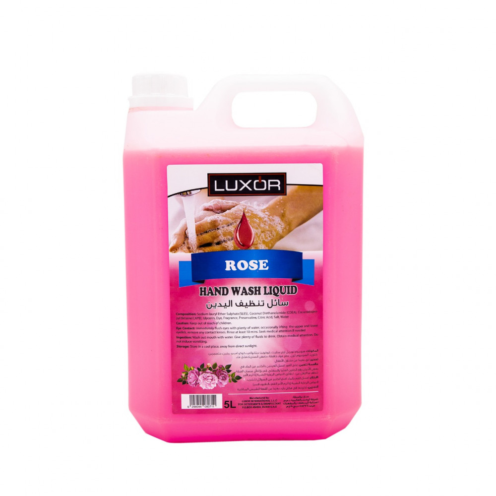 Hand Wash Liquid  5L Rose (4 Pieces Per Carton)
