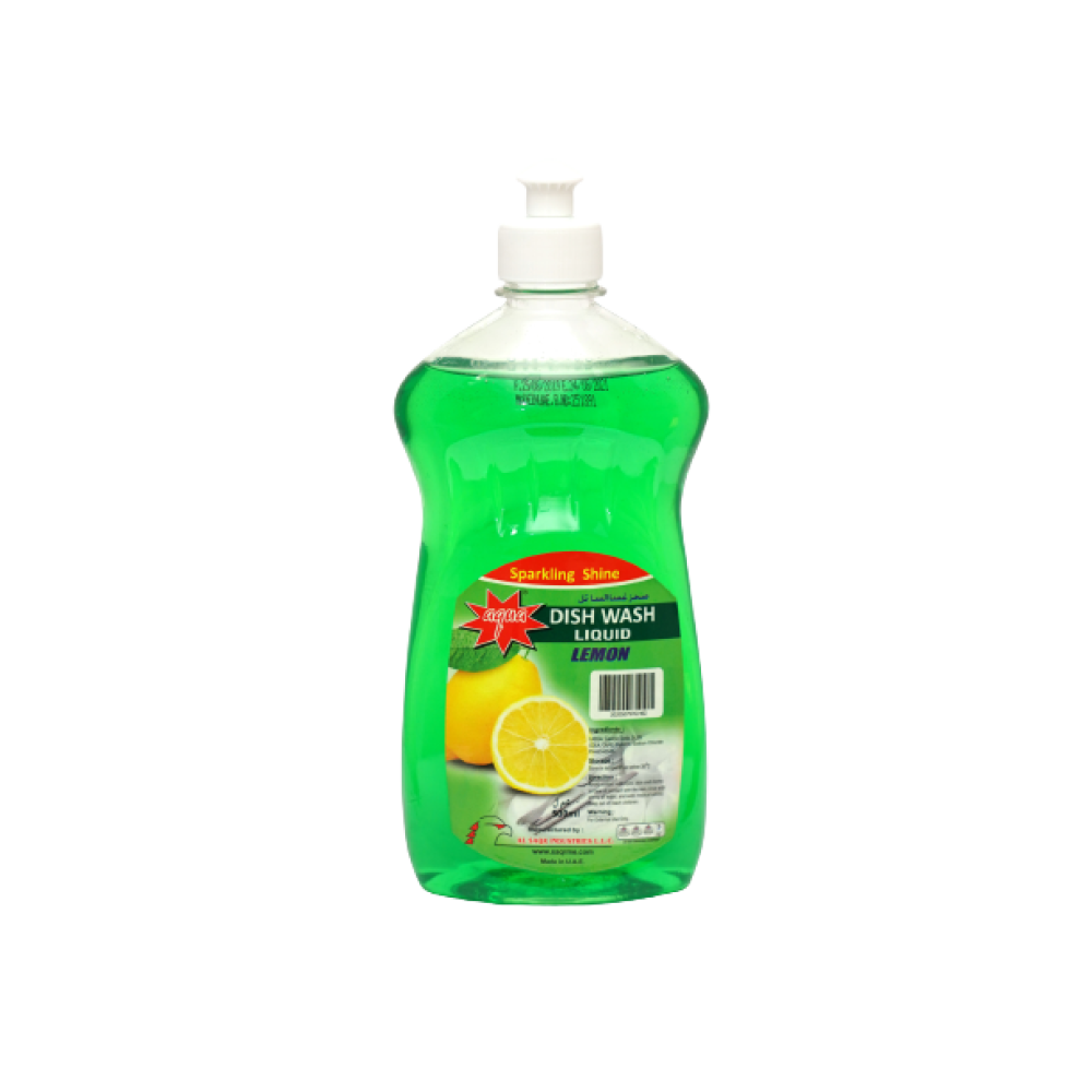 Aqua Dish wash Green Lemon 500ml X 12 pcs per box