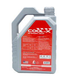COOL-X RADIATOR COOLANT RED  4 Liter ( 6 Pieces Per Carton )