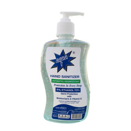 Aqua Hand Sanitizer 500 ML ( 12 Pieces Per Box )