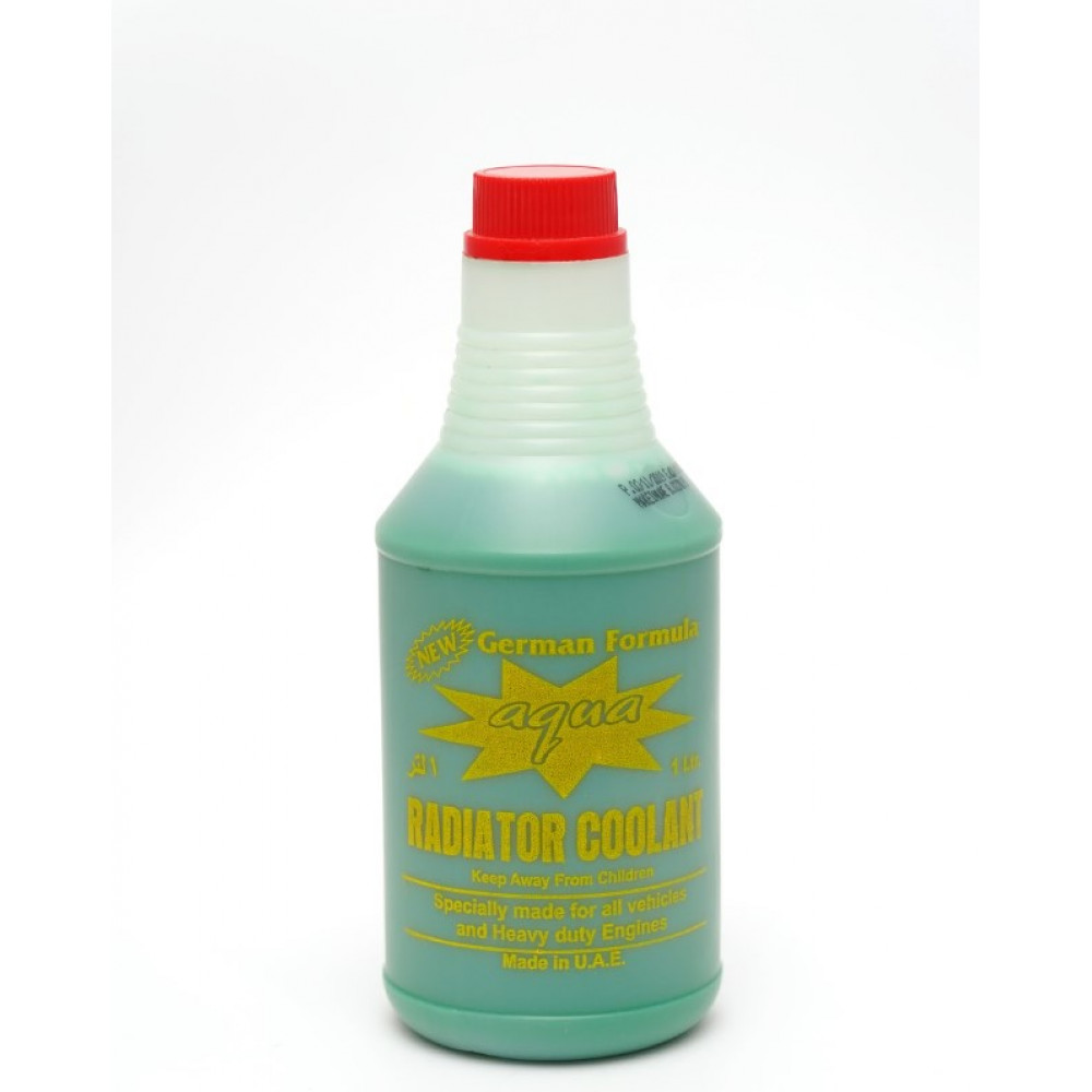AQUA RADIATOR COOLANT GREEN 1 GLN (4 PCS PER CARTON)(S)
