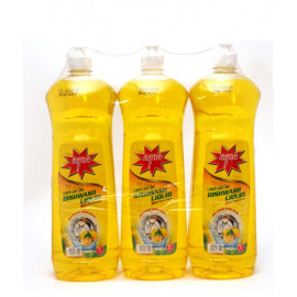 AQUA DISH WASH OFFER PACK  1 Liter X 3  (4packs per box)