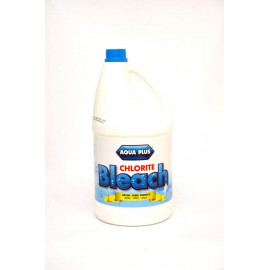 AQUA PLUS CHLORITE BLEACH 1 GALLON ROUND ( 6 Pieces Per Carton )