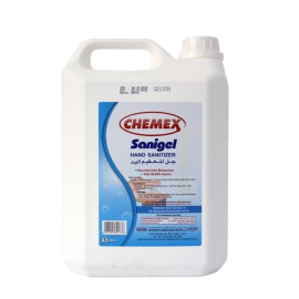 Chemex Sanigel Hand Sanitizer 5L ( 4 Pieces per Carton )