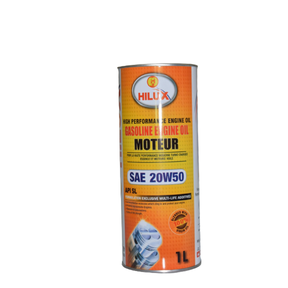 Gasoline Engine Oil SAE 20W-50, API SL (1 Liter)