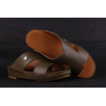 Leather Arabic Sandals Brown1