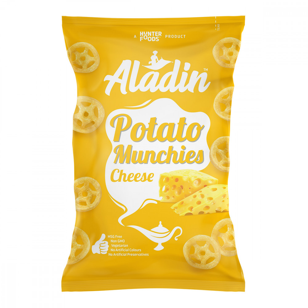Aladin Potato Munchies – Cheese 60 grams