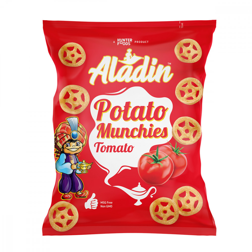 Aladin Potato Munchies – Tomato 15 grams 