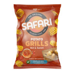 Safari Potato Grills – Hot & Sweet 60 grams (16 pieces per carton)