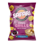 Safari Potato Grills – Salt & Vinegar 60 grams (16 pieces per carton)