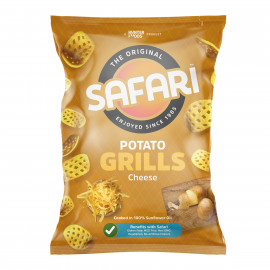 Safari Potato Grills – Cheese 60 grams (16 pieces per carton)
