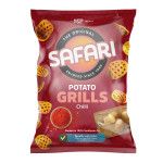 Safari Potato Grills – Chilli 60 grams (16 pieces per carton)