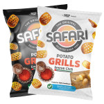 Safari Potato Grills – Emirati Chilli 60 grams (16 pieces per carton)