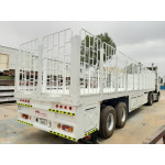 Flat Bed Semi Trailer 2 Axles 12.5 x 2.5 Meter ( 60 Tons Capacity )