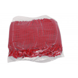 HOTPACK NURSE BOUFFANT-HAIRNET CAP RED ( 1000 Pieces Per Carton )