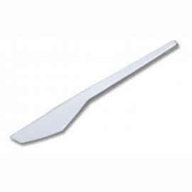 PLASTIC WHITE NORMAL KNIFE (2000 PIECES PER CARTON)
