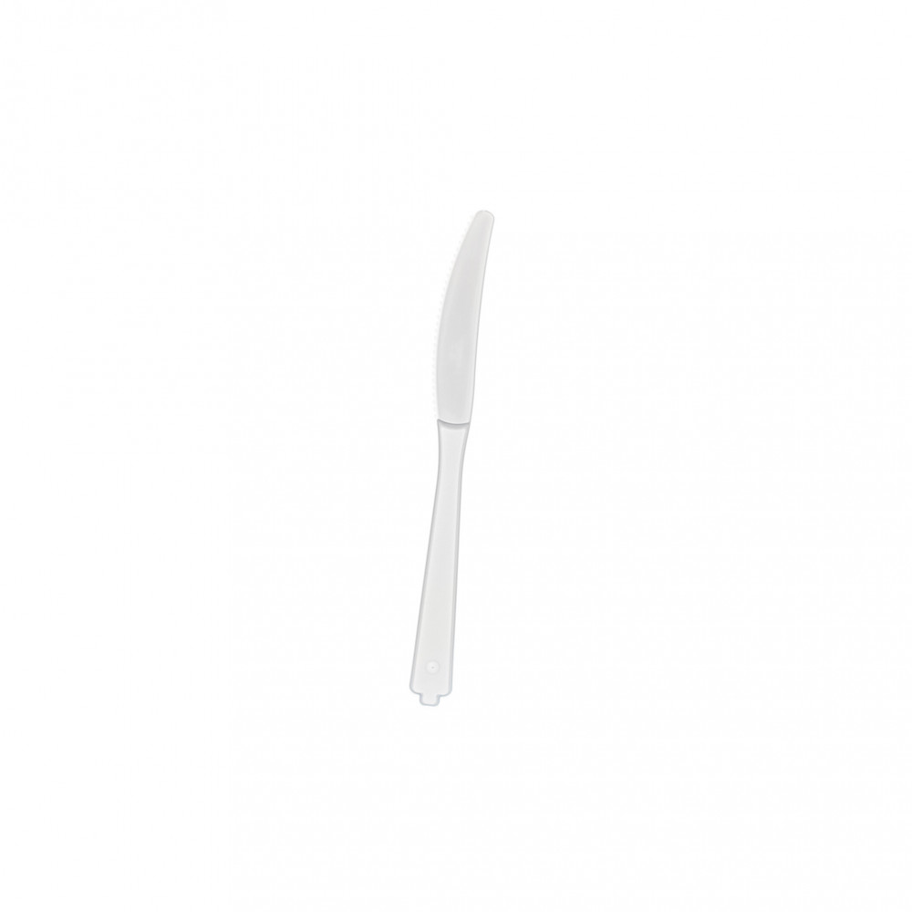 PLASTIC MEDIUM DUTY WHITE PP KNIFE (1000 PIECES PER CARTON)